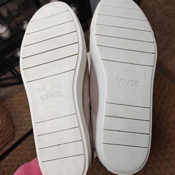 VINCE Newlyn Suede High-top Sneakers, Color: Woodsmoke Womens 7 - Picture 8 of 14